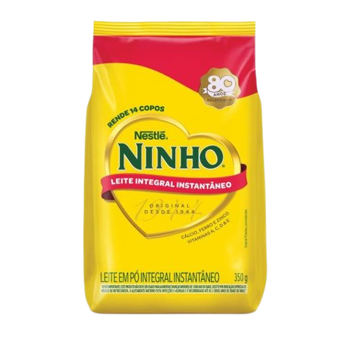 Leite Ninho Em Pó Ninho Integral Instantâneo 350gr
