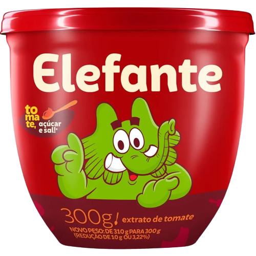 Extrato De Tomate Elefante 300gr