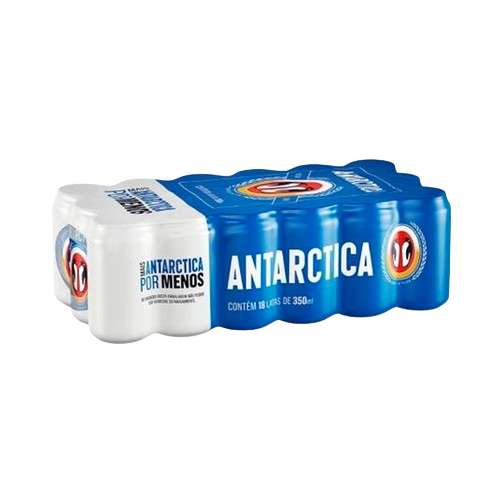 Cerveja Antárctica Boa Cx C/18un 350ml (R$2,99 Un )