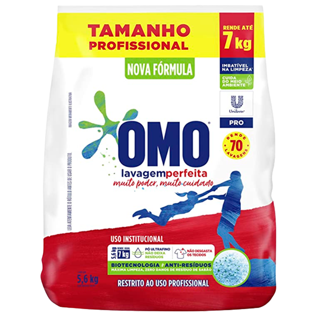 Sabão Em Pó Omo Lavagem Perfeita 5,6kg