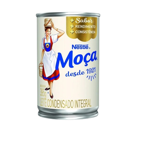 Leite Condensado Nestlé Moça Lata 395gr
