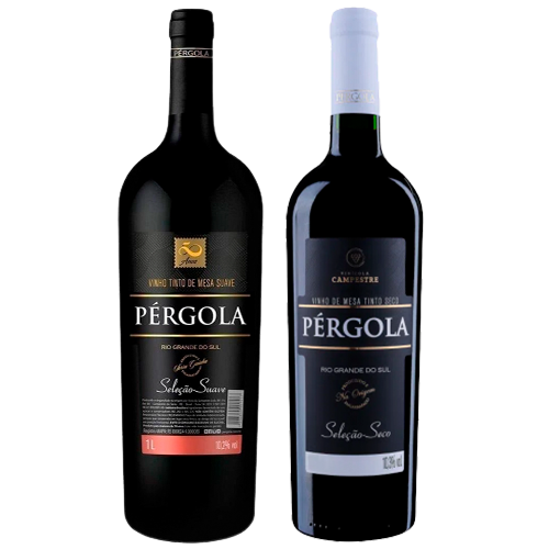 Vinho Pérgola 1lt Suave E Seco
